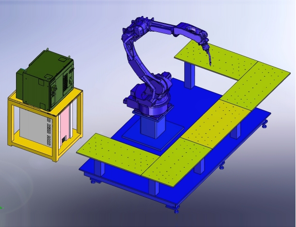 回字形2米工作台