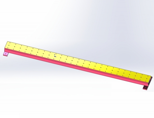 变位机框架连接方式-大梁式